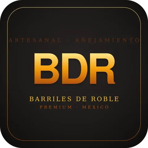 Logotipo de Barriles de Roble